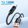 1000x1000_ES-X28_A-C3_pFUV5yik4G كابل شحن Essager USB-A إلى Type-C مع شاشة رقمية لعرض الطاقة.